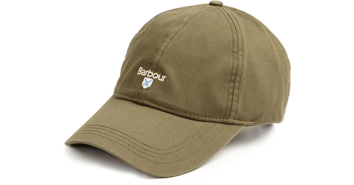 barbour baseball hat