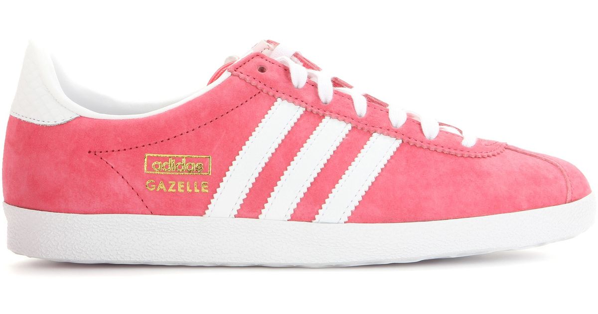 adidas gazelle womens pink suede