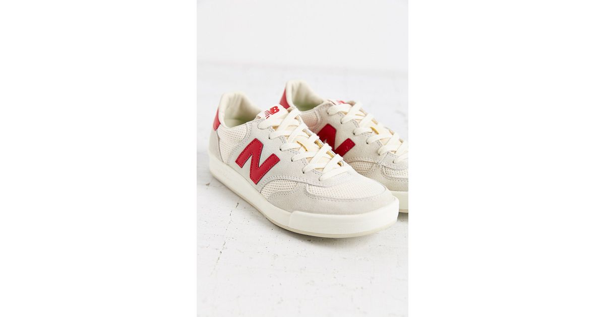 New Balance Crt300 Court Sneaker in Red - Lyst