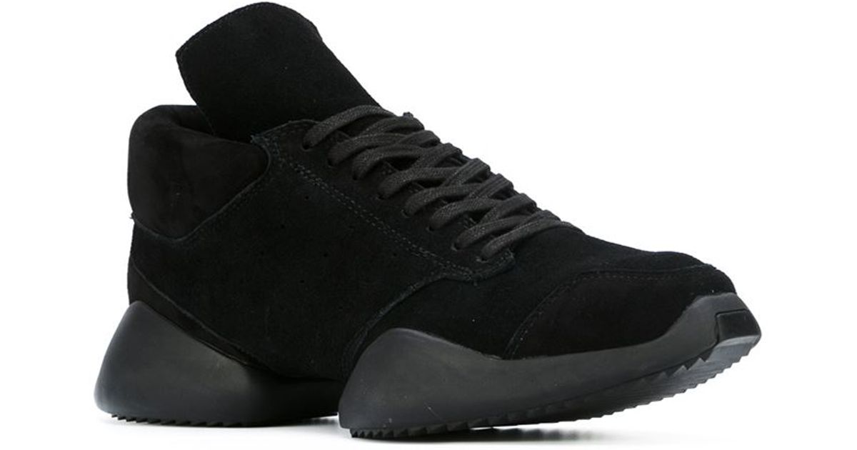 rick owens tech runner black