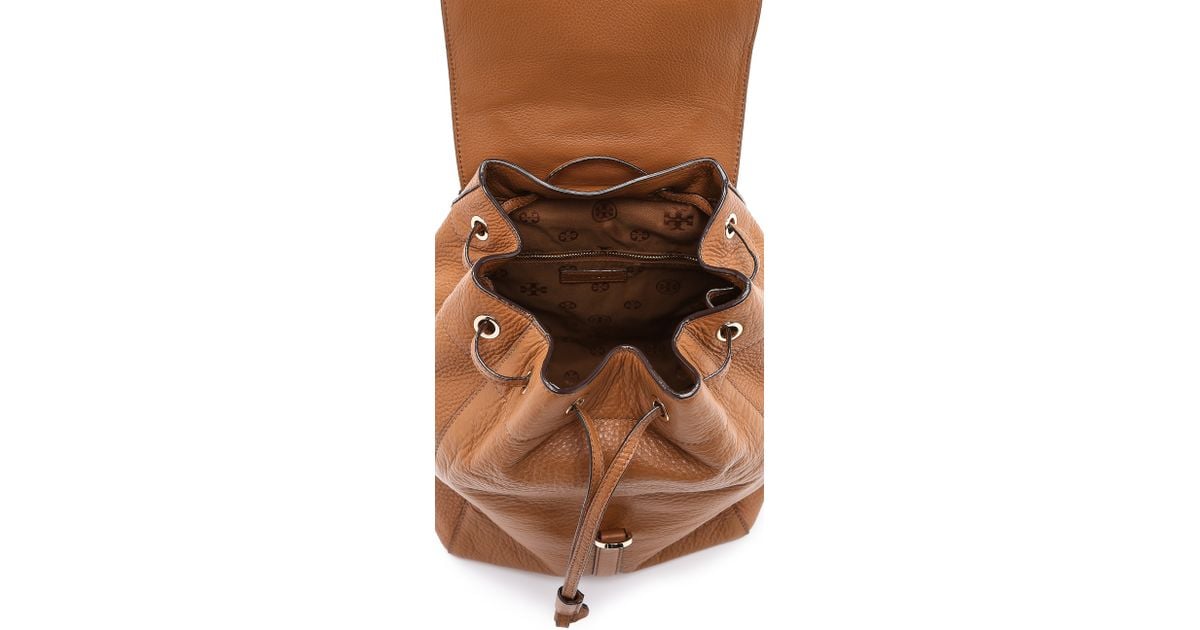 Tory Burch All T Backpack - Bark in Brown | Lyst