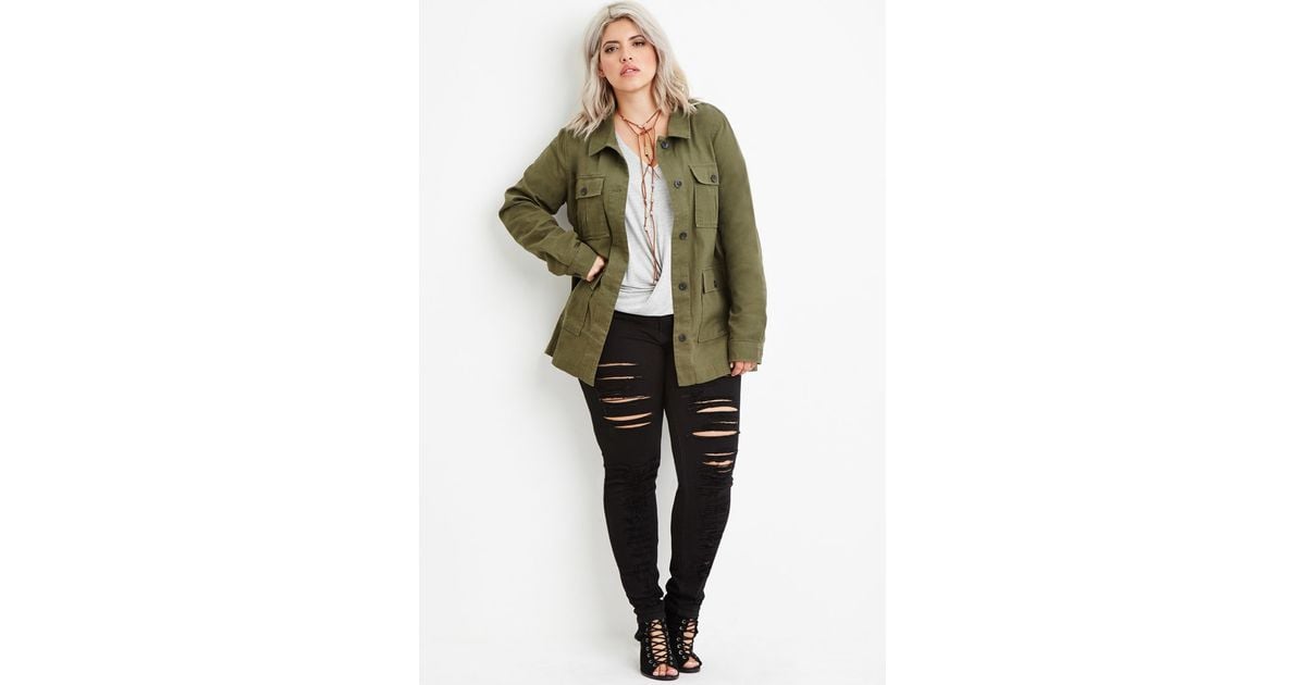 forever 21 coats plus size