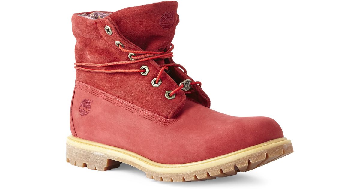 roll down timberland boots