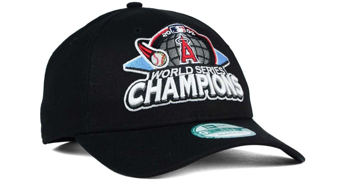 angels 2002 world series hat