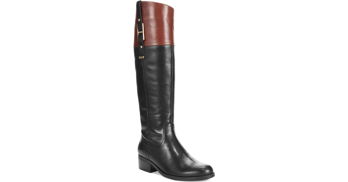 tommy hilfiger wide calf boots