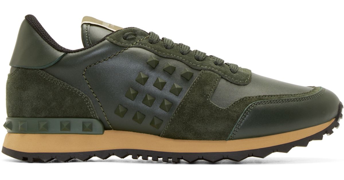valentino sneakers green