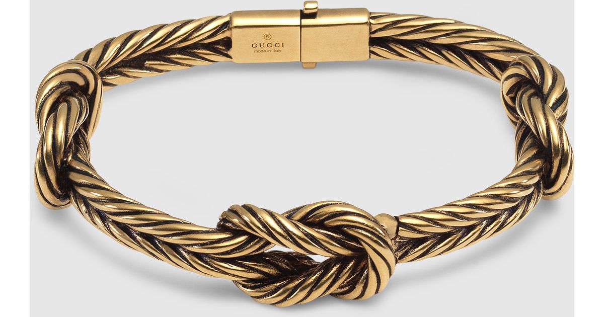 gucci knot bracelet