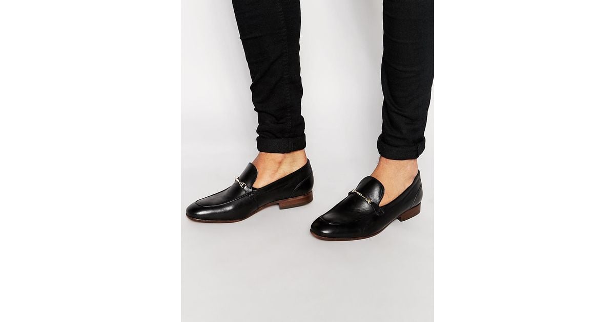 H by Hudson Navarre Leather Loafers 