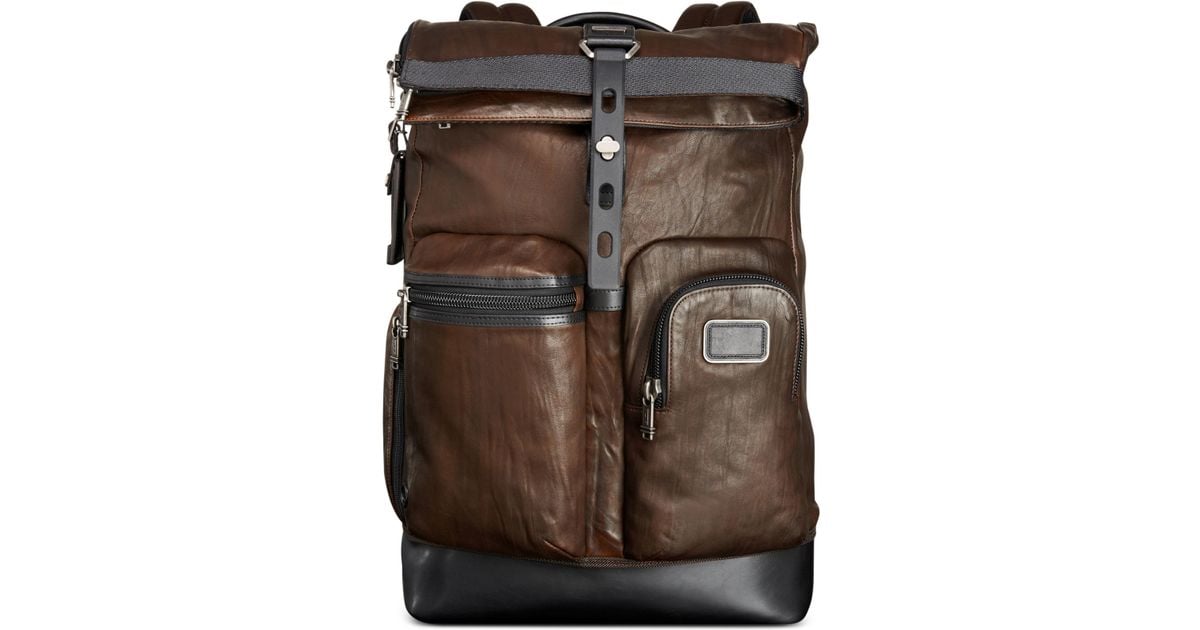 tumi alpha bravo leather