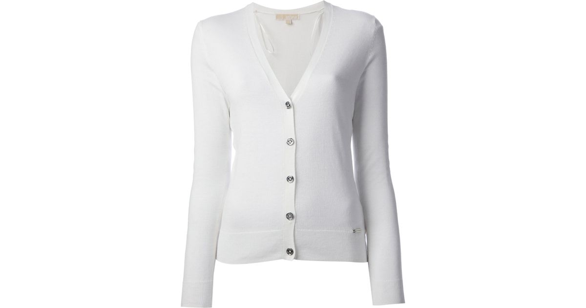 white fitted sweater