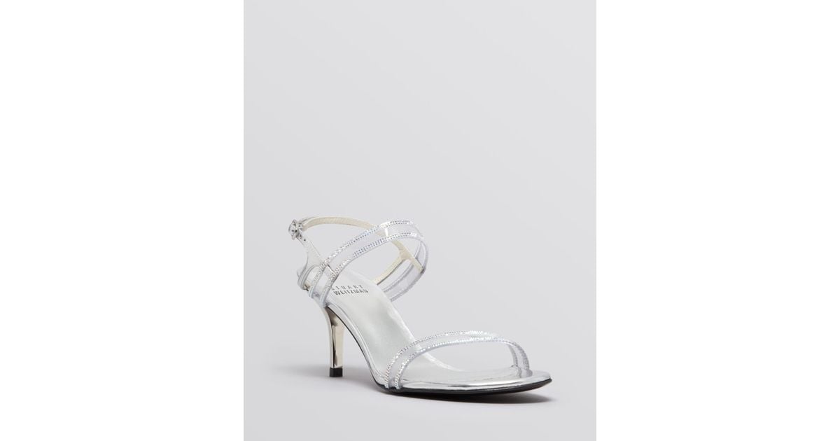 evening sandals mid heel