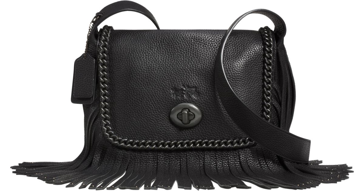 coach fringe purse