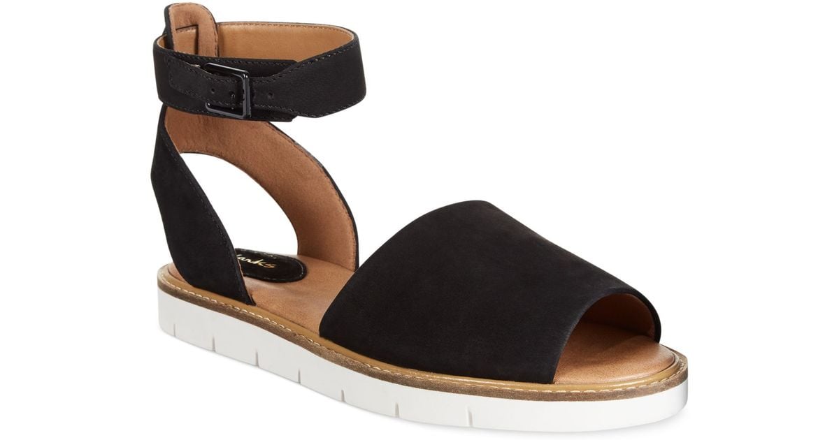 clarks artisan women's lydie hala flat sandals