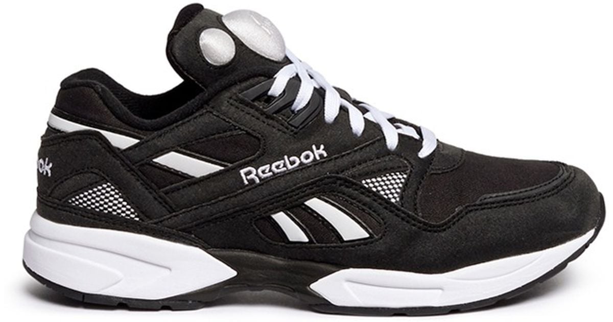 reebok black pump