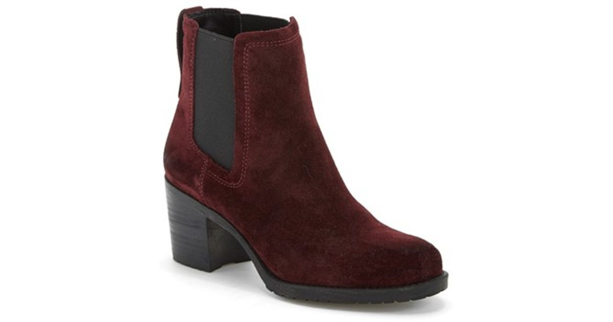 Sam Edelman 'Hanley' Chelsea Boot in Purple - Lyst