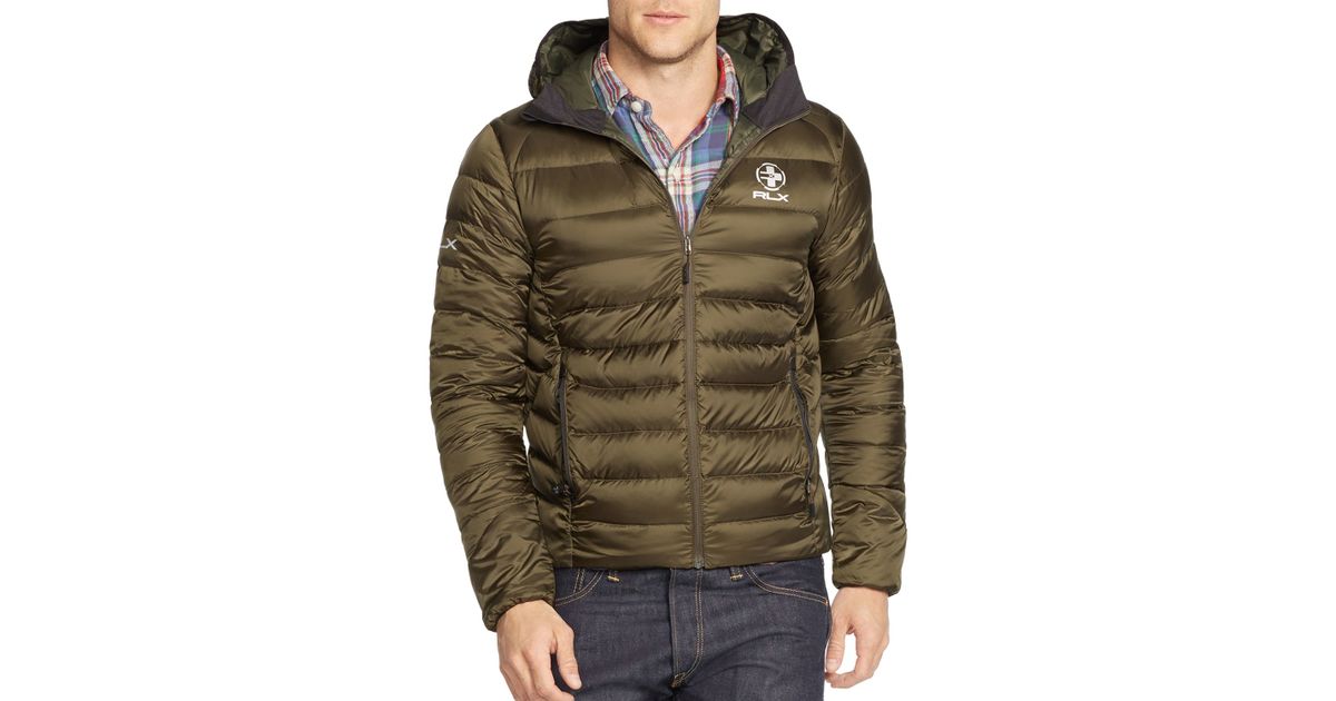 dark green polo jacket