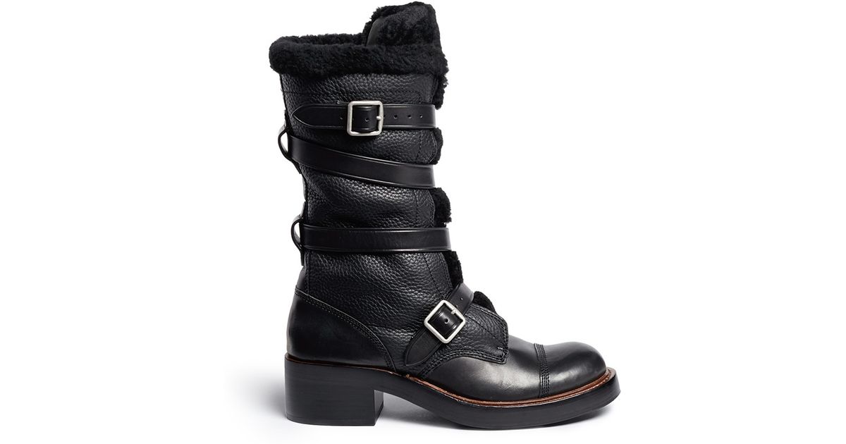 coach motorcycle boots