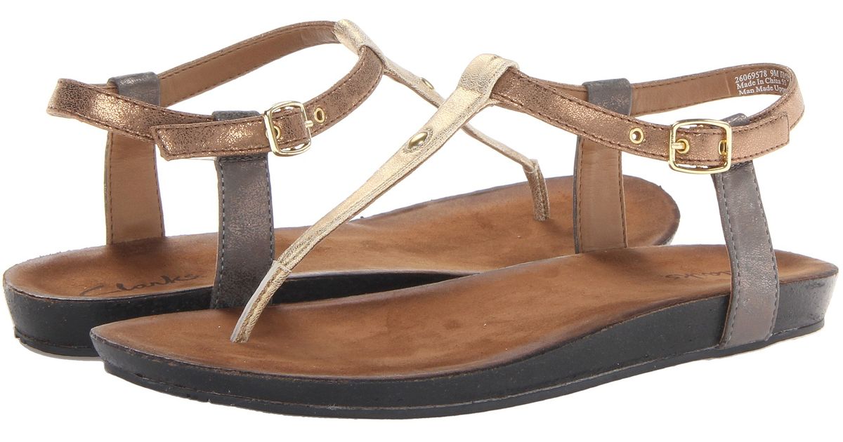 clarks women's lynx charm thong sandal