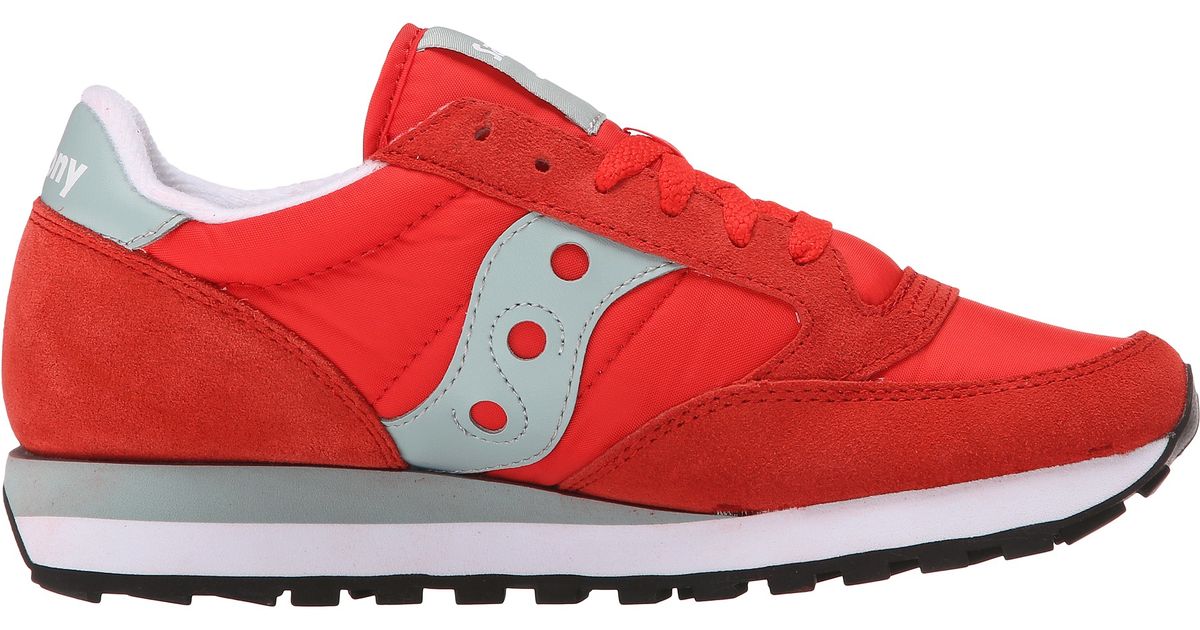 saucony sneakers red