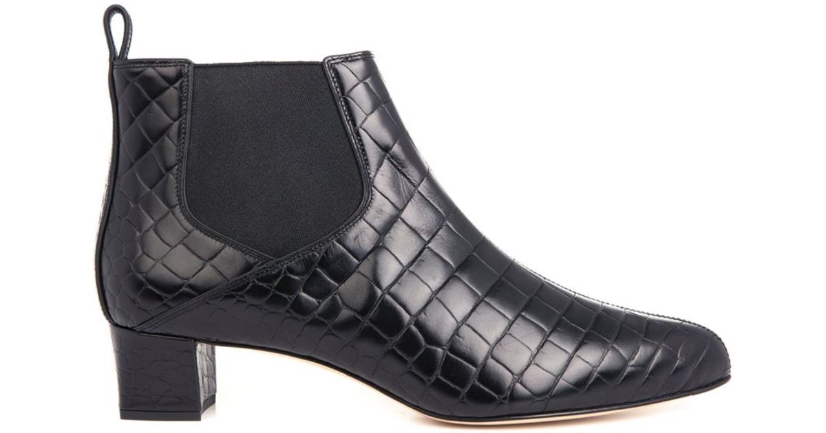 max mara crocodile boots