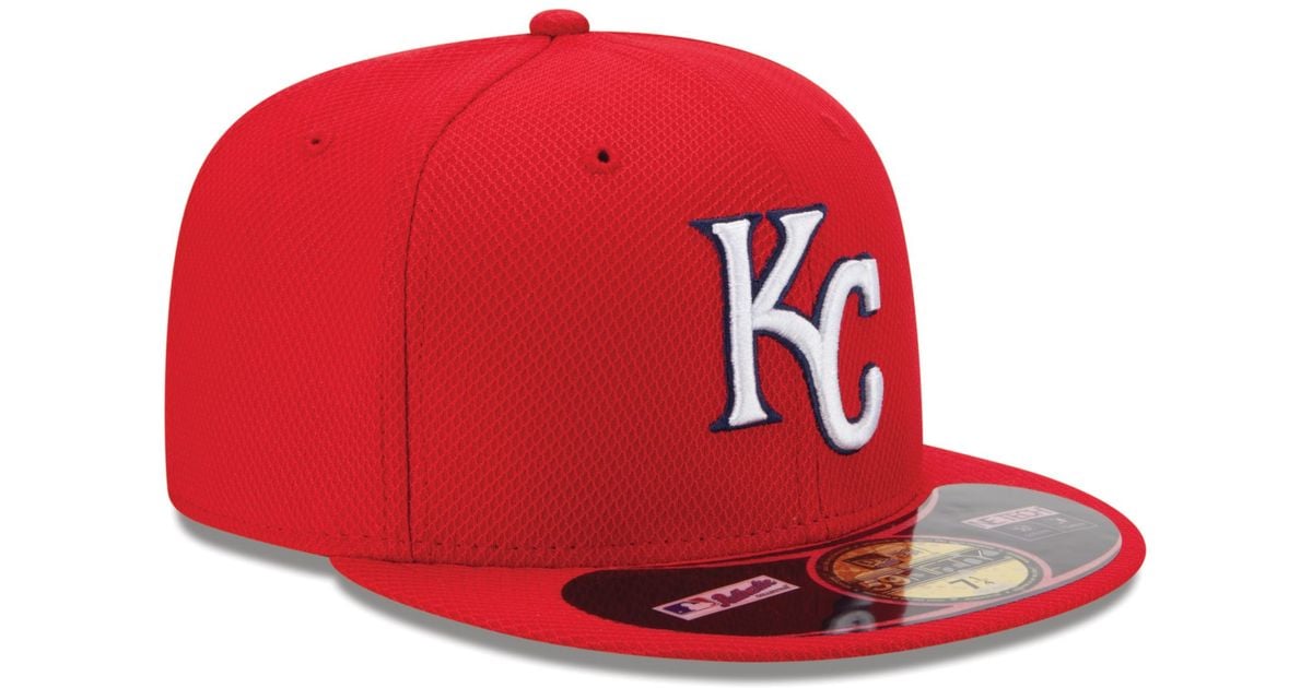 KTZ Kansas City Royals Home Run Derby 59fifty Cap in Red for Men | Lyst