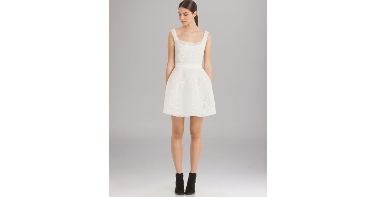 maje dress white