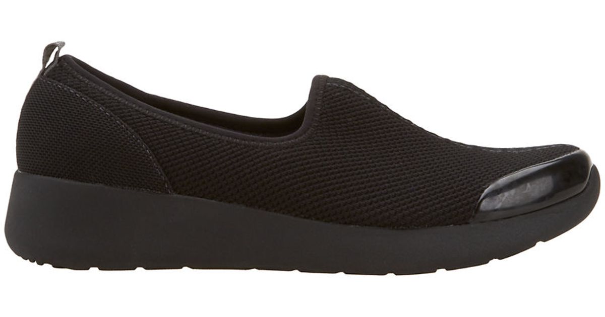 Easy spirit Funrunner Platform Wedge Slipon Sneakers in Black Lyst