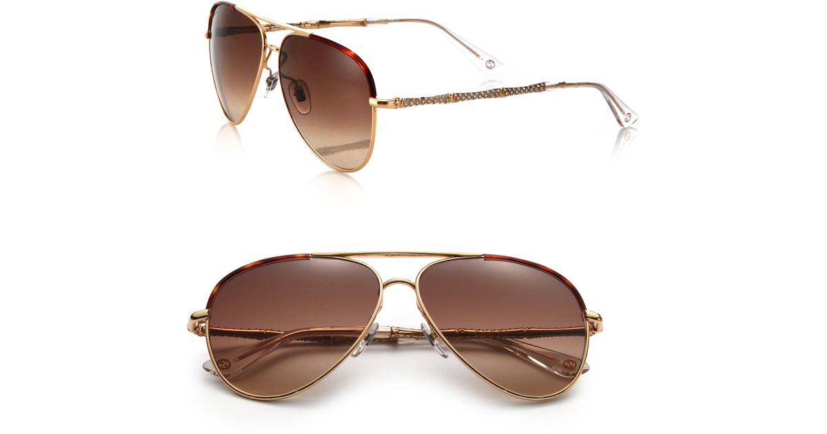 gucci sunglasses with bamboo detail