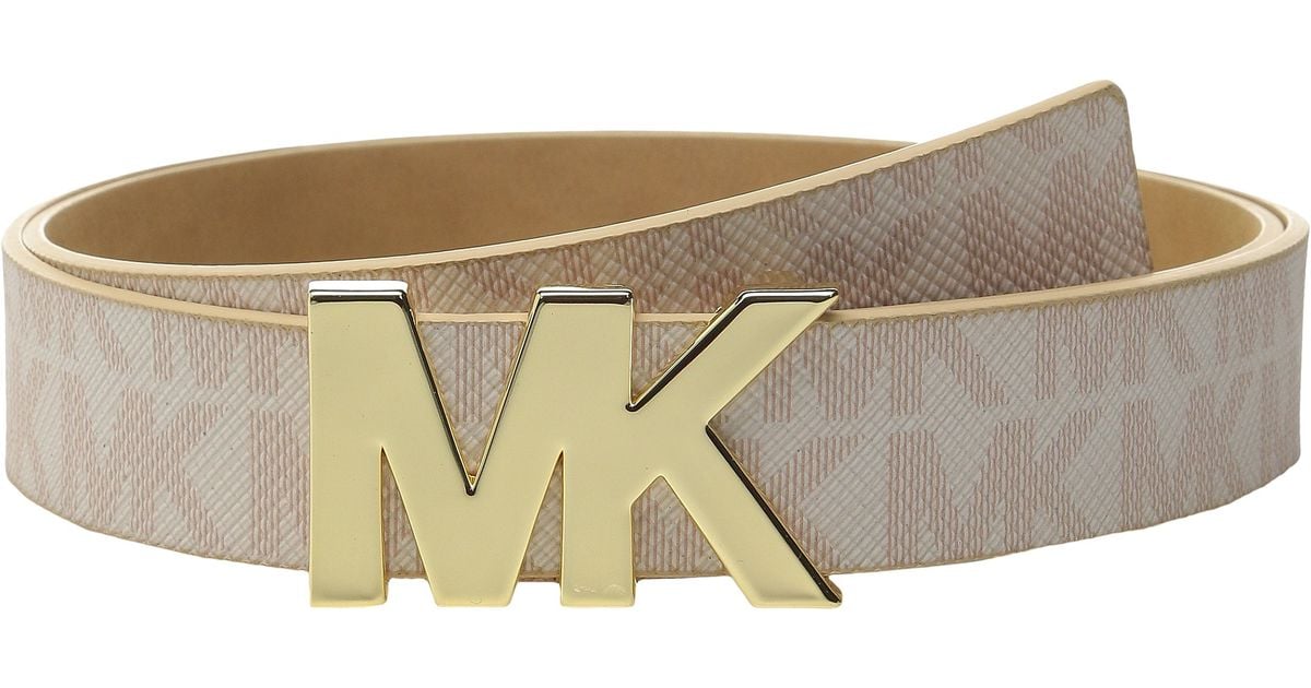 mk belt gold buckle