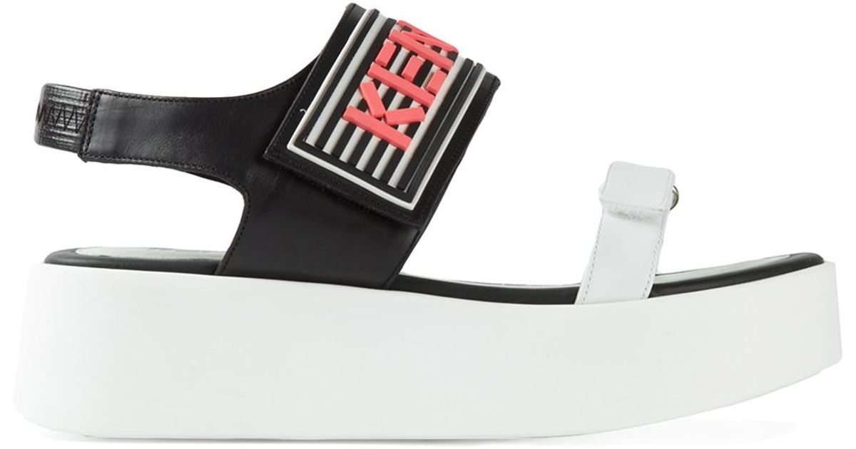 kenzo platform sandals