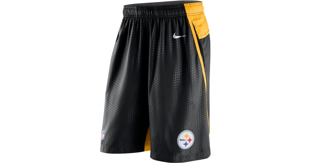 nike steelers shorts