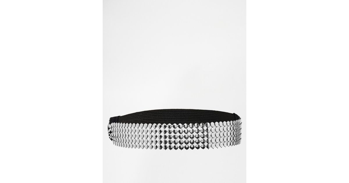 ASOS Disco Headband in Metallic Lyst