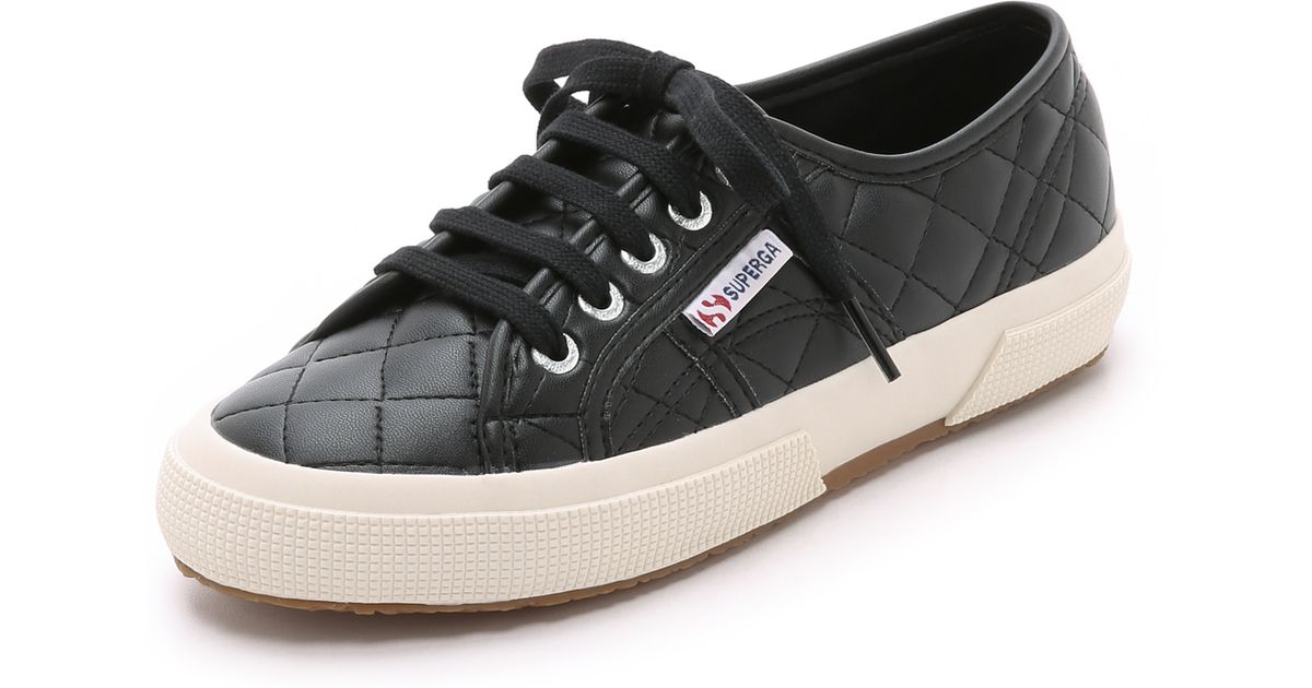 superga quilted slip on sneakers