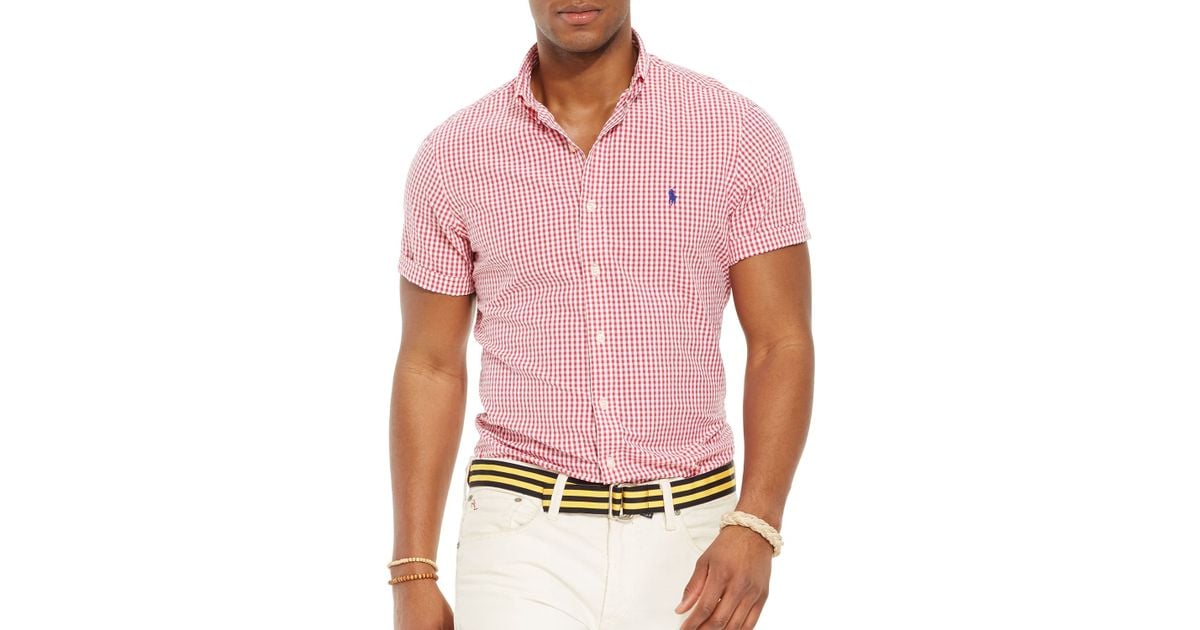 polo short sleeve button down shirts