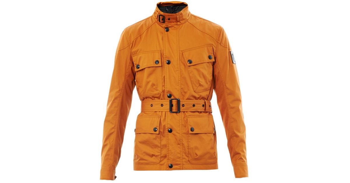 orange field jacket