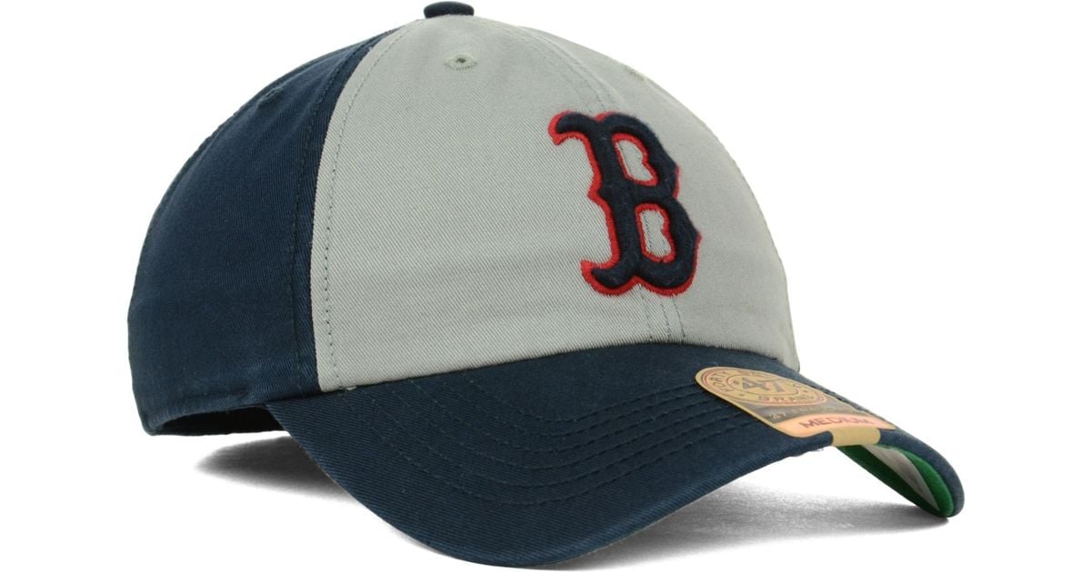 47 Brand Boston Red Sox Vip Franchise Cap in Gray for Men | Lyst