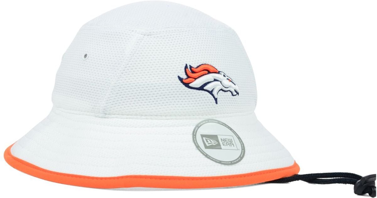 denver broncos bucket hat orange