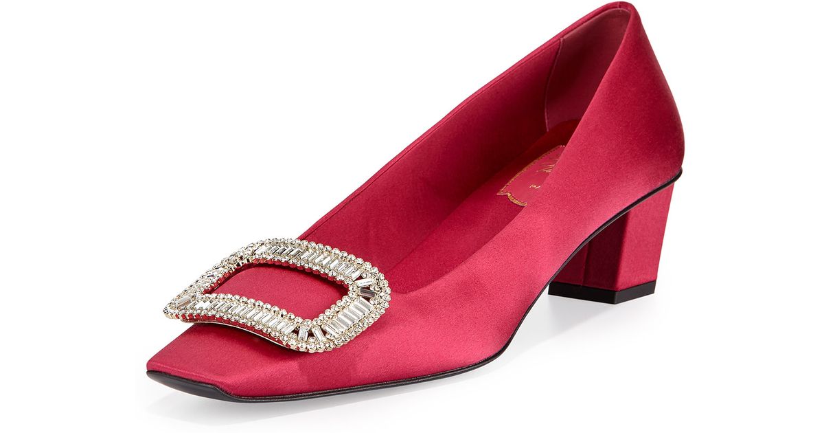 roger vivier red heels