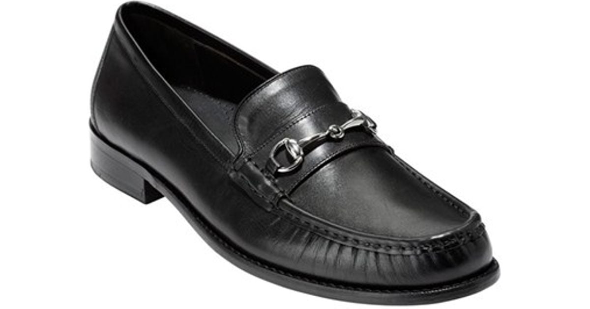 cole haan black bit loafer