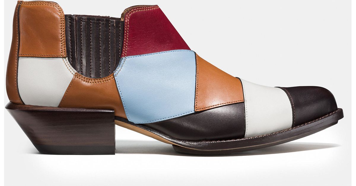 coach patchwork sneakers