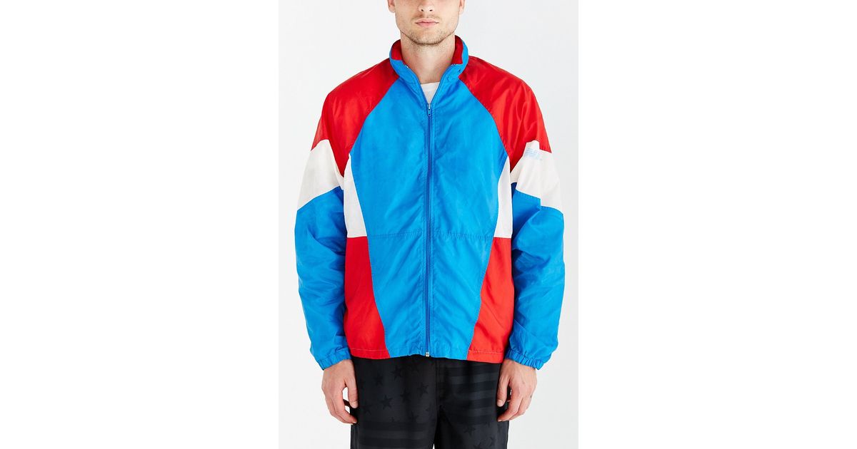 Nike white and blue windbreaker outlet