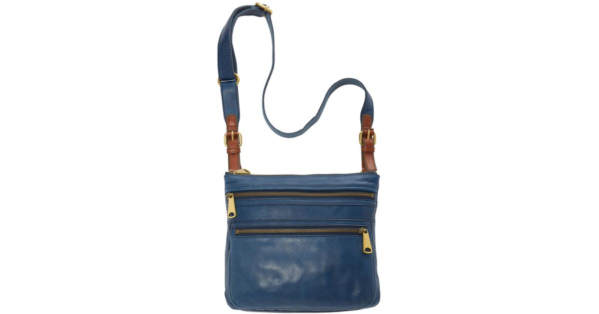 Blue Fossil Purse Factory Sale, 51% OFF 