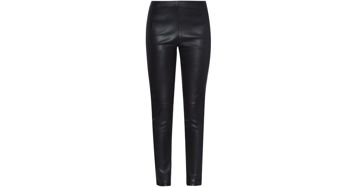 max mara leather trousers