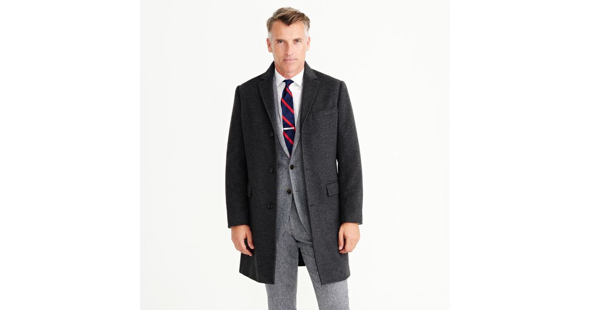 j crew ludlow topcoat