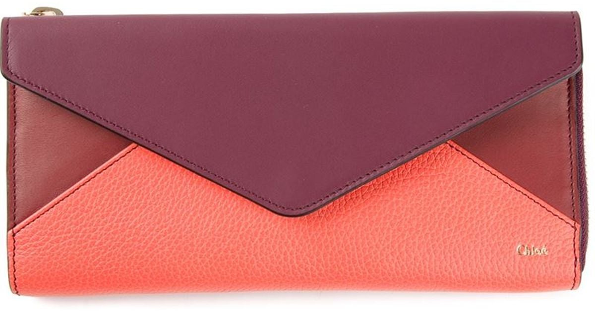 chloe envelope wallet