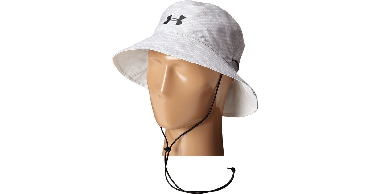 Under Armour Ua Switchback 2.0 Bucket Hat in White for Men | Lyst