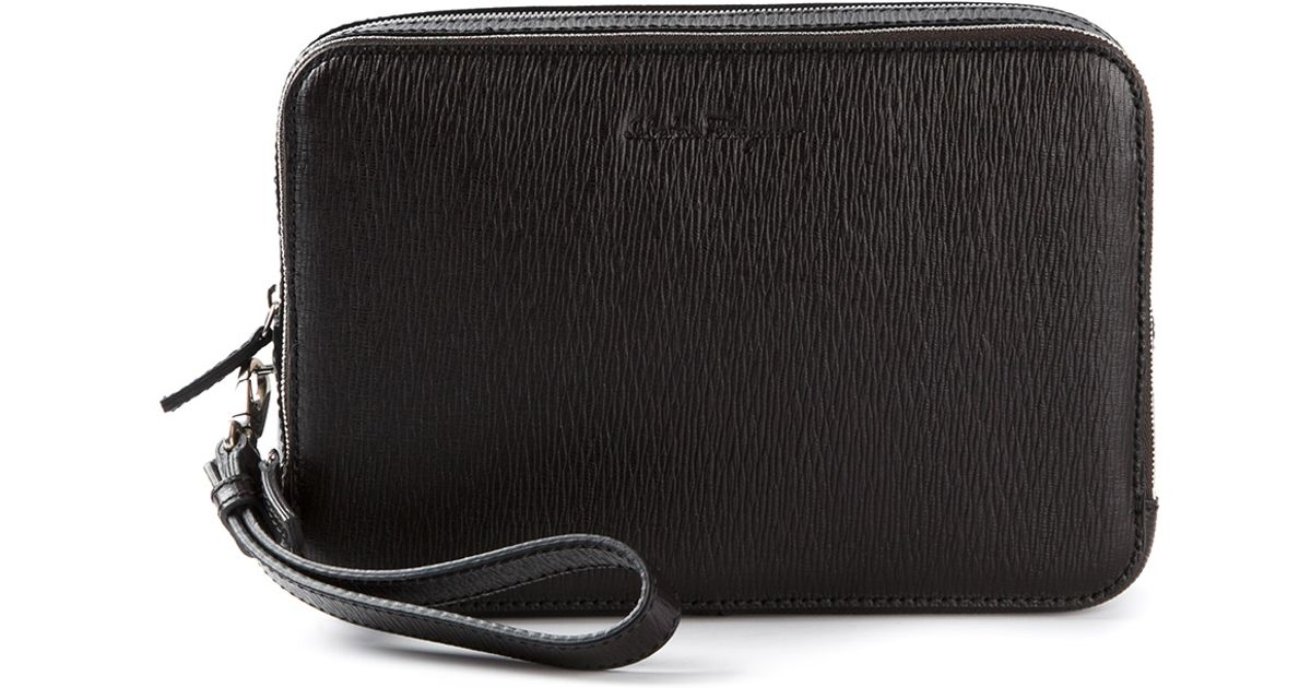 salvatore ferragamo mens clutch bag