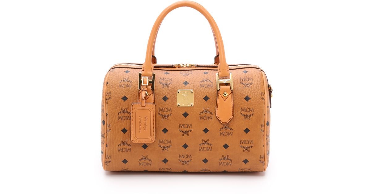 mcm boston bag