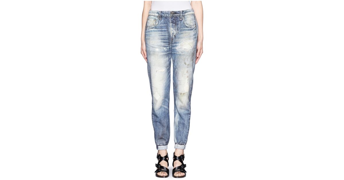 fake jeans sweatpants