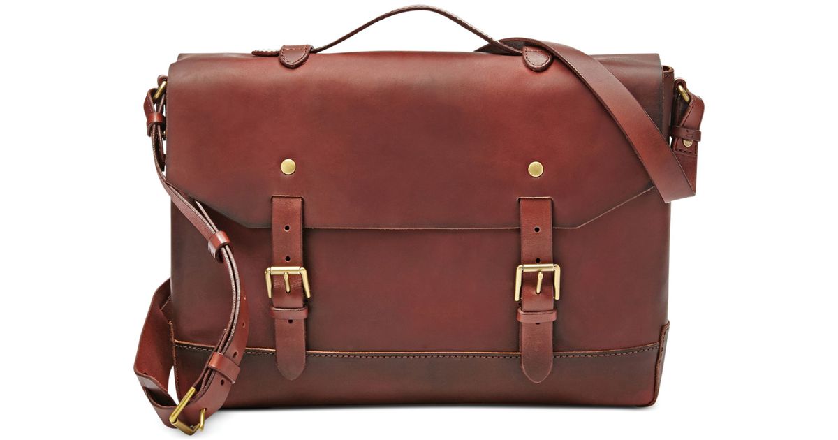fossil briefcase